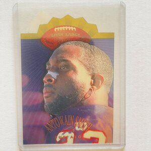 ANTOWAIN SMITH LIVIN LARGE CARD.NFL ROOKIE